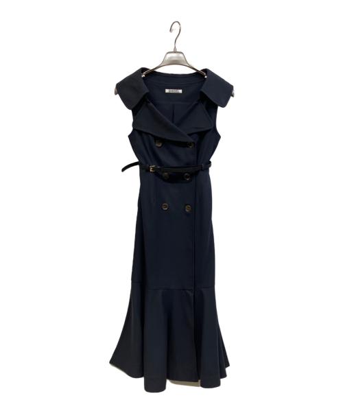 Snidel（スナイデル）Snidel (スナイデル) ジャンパースカート ネイビー サイズ:00の古着・服飾アイテム