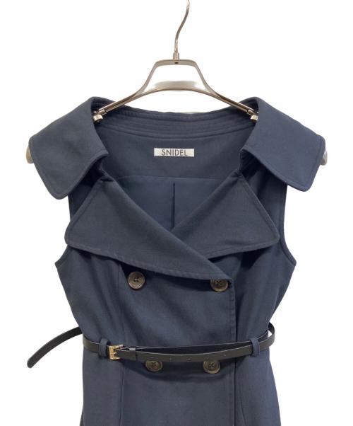Snidel（スナイデル）Snidel (スナイデル) ジャンパースカート ネイビー サイズ:00の古着・服飾アイテム