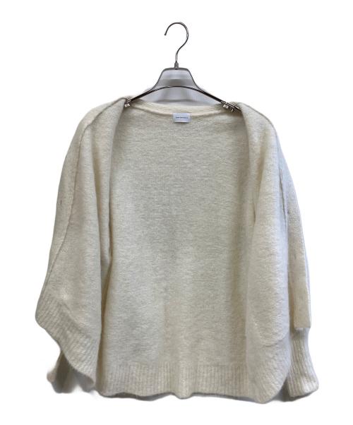 green label relaxing（グリーンレーベルリラクシング）green label relaxing (グリーンレーベルリラクシング) 厚手カーディガン ホワイト サイズ:Freeの古着・服飾アイテム