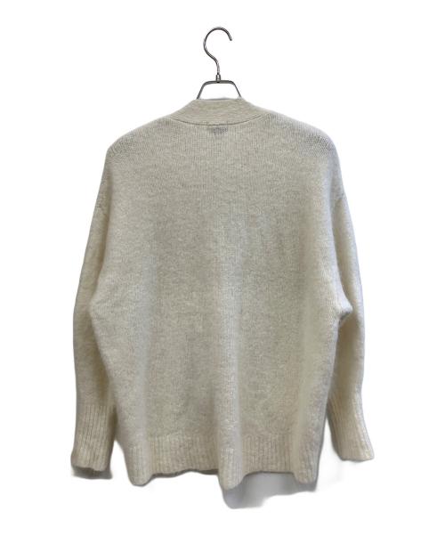 green label relaxing（グリーンレーベルリラクシング）green label relaxing (グリーンレーベルリラクシング) 厚手カーディガン ホワイト サイズ:Freeの古着・服飾アイテム