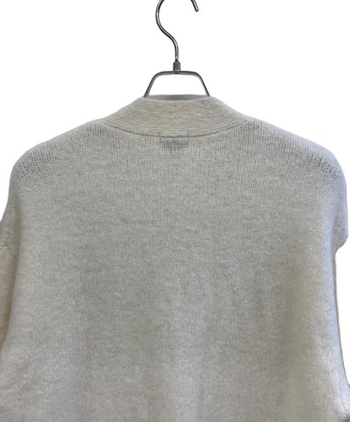 green label relaxing（グリーンレーベルリラクシング）green label relaxing (グリーンレーベルリラクシング) 厚手カーディガン ホワイト サイズ:Freeの古着・服飾アイテム