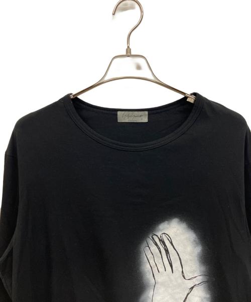 Yohji Yamamoto pour homme（ヨウジヤマモト プールオム）Yohji Yamamoto pour homme (ヨウジヤマモト プールオム) ロングスリーブTシャツ ブラック サイズ:3の古着・服飾アイテム