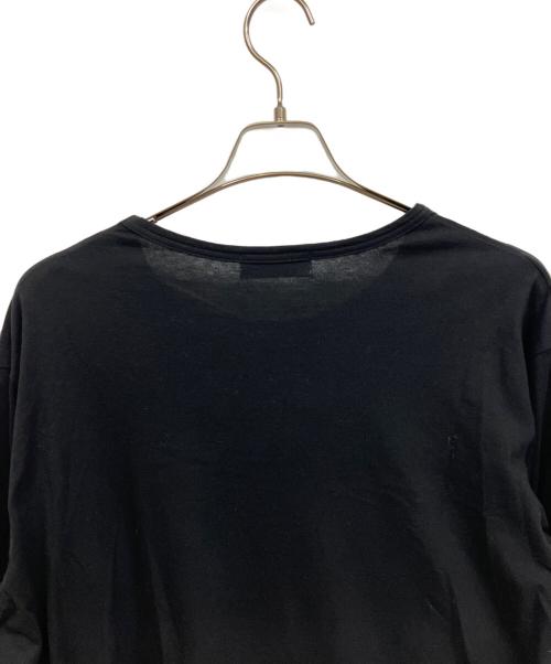 Yohji Yamamoto pour homme（ヨウジヤマモト プールオム）Yohji Yamamoto pour homme (ヨウジヤマモト プールオム) ロングスリーブTシャツ ブラック サイズ:3の古着・服飾アイテム