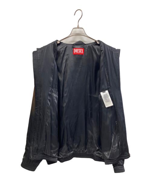 DIESEL（ディーゼル）DIESEL (ディーゼル) J-SMASH トラックジャケット ブラック サイズ:48の古着・服飾アイテム