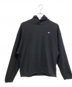 THE NORTH FACEザ ノース フェイス）の古着「ワッフルフードプルオーバー」｜ブラック