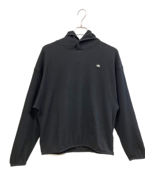 THE NORTH FACE（ザ ノース フェイス）THE NORTH FACE (ザ ノース フェイス) ワッフルフードプルオーバー ブラック サイズ:M 未使用品の古着・服飾アイテム