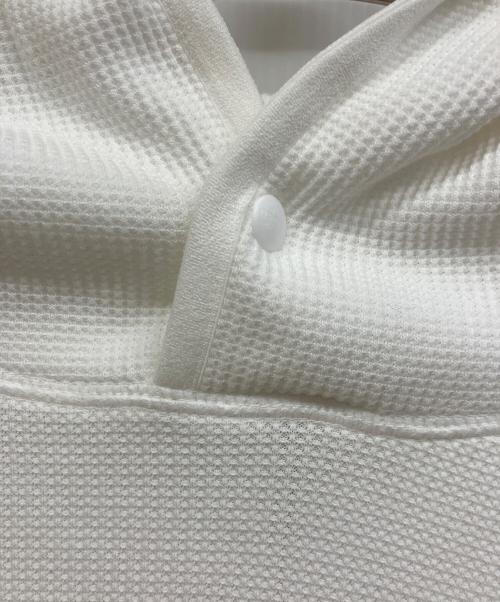 THE NORTH FACE（ザ ノース フェイス）THE NORTH FACE (ザ ノース フェイス) ワッフルフードプルオーバー ホワイト サイズ:XL 未使用品の古着・服飾アイテム