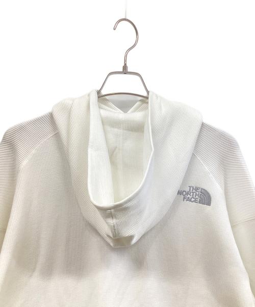 THE NORTH FACE（ザ ノース フェイス）THE NORTH FACE (ザ ノース フェイス) ワッフルフードプルオーバー ホワイト サイズ:XL 未使用品の古着・服飾アイテム