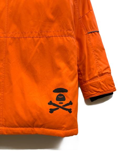 Aape（エーエイプ）Aape (エーエイプ) ダウンジャケット オレンジ サイズ:Mの古着・服飾アイテム