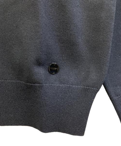 MACKINTOSH LONDON（マッキントッシュ ロンドン）MACKINTOSH LONDON (マッキントッシュ ロンドン) 薄手ニット ブラック サイズ:40 未使用品の古着・服飾アイテム