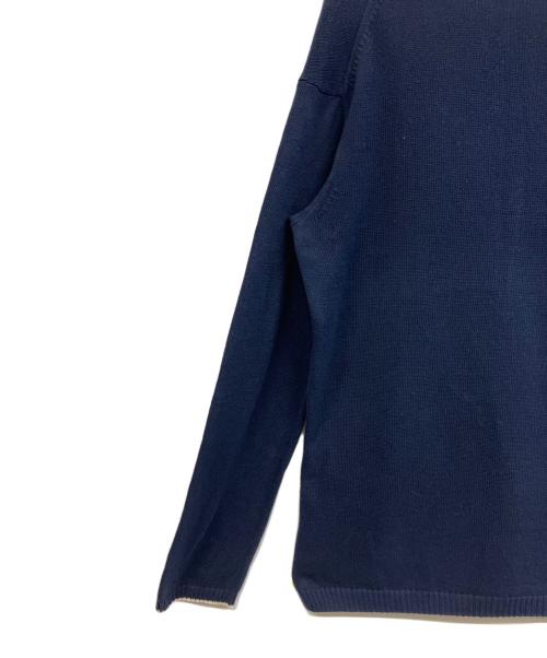 Yohji Yamamoto pour homme（ヨウジヤマモト プールオム）Yohji Yamamoto pour homme (ヨウジヤマモト プールオム) 薄手ニット ネイビー サイズ:3の古着・服飾アイテム