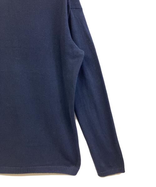 Yohji Yamamoto pour homme（ヨウジヤマモト プールオム）Yohji Yamamoto pour homme (ヨウジヤマモト プールオム) 薄手ニット ネイビー サイズ:3の古着・服飾アイテム