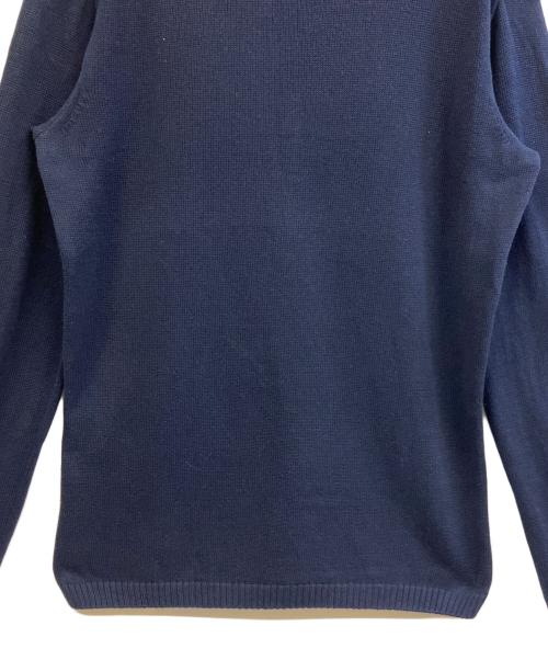 Yohji Yamamoto pour homme（ヨウジヤマモト プールオム）Yohji Yamamoto pour homme (ヨウジヤマモト プールオム) 薄手ニット ネイビー サイズ:3の古着・服飾アイテム