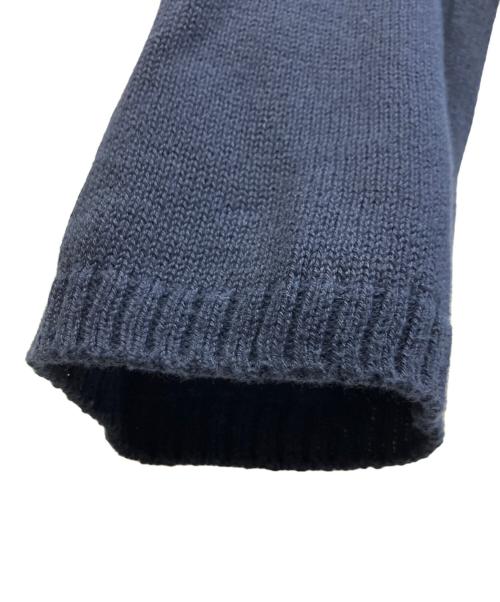 Yohji Yamamoto pour homme（ヨウジヤマモト プールオム）Yohji Yamamoto pour homme (ヨウジヤマモト プールオム) 薄手ニット ネイビー サイズ:3の古着・服飾アイテム