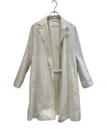 GALERIE VIE（ギャルリーヴィー）の古着「リネンコート」｜ホワイト