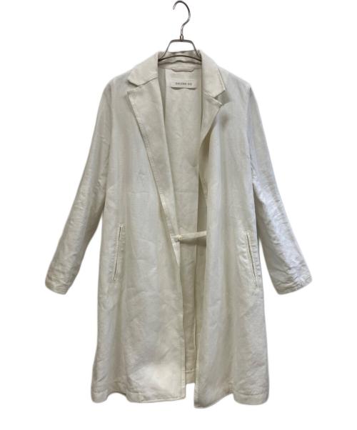 GALERIE VIE（ギャルリーヴィー）GALERIE VIE (ギャルリーヴィー) リネンコート ホワイト サイズ:Freeの古着・服飾アイテム