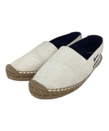 Saint Laurent Paris（サンローランパリ）の古着「キャンバスエスパドリーユ」｜アイボリー