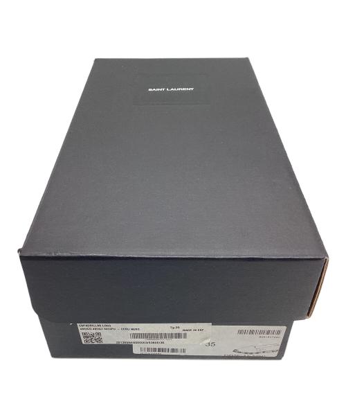 Saint Laurent Paris（サンローランパリ）Saint Laurent Paris (サンローランパリ) キャンバスエスパドリーユ アイボリー サイズ:35の古着・服飾アイテム