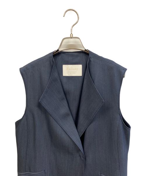BALLSEY（ボールジィ）BALLSEY (ボールジィ) ジレ ネイビー サイズ:36の古着・服飾アイテム