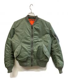 AVIREX（アヴィレックス）の古着「MA-1ジャケット」｜オリーブ