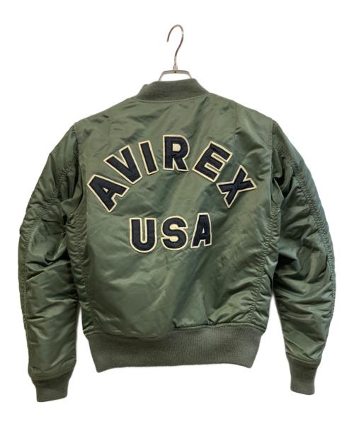 AVIREX（アヴィレックス）AVIREX (アヴィレックス) MA-1ジャケット オリーブ サイズ:Mの古着・服飾アイテム