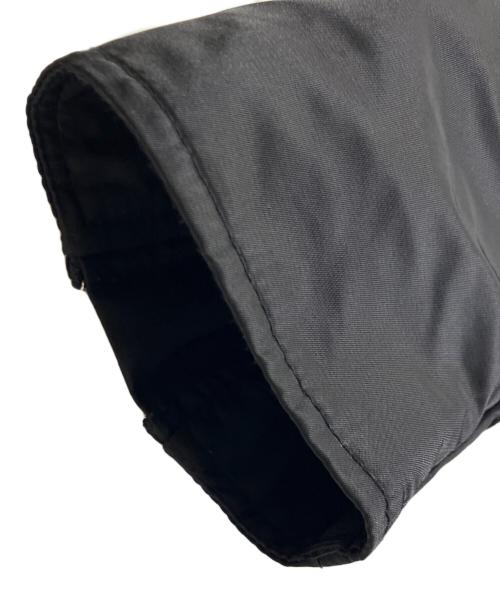 DIESEL（ディーゼル）DIESEL (ディーゼル) ナイロンライダースジャケット ブラック サイズ:Lの古着・服飾アイテム