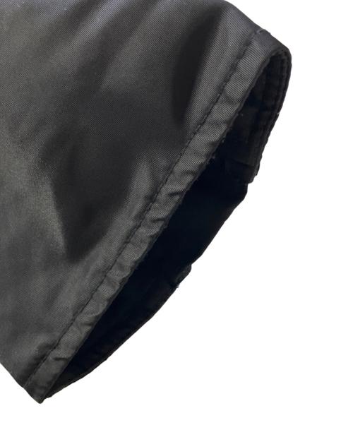 DIESEL（ディーゼル）DIESEL (ディーゼル) ナイロンライダースジャケット ブラック サイズ:Lの古着・服飾アイテム