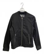 DIESELディーゼル）の古着「ナイロンジャケット」｜ブラック
