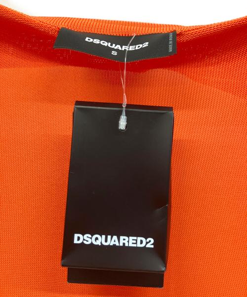 DSQUARED2（ディースクエアード）DSQUARED2 (ディースクエアード) 長袖ブラウス オレンジ サイズ:S 未使用品の古着・服飾アイテム