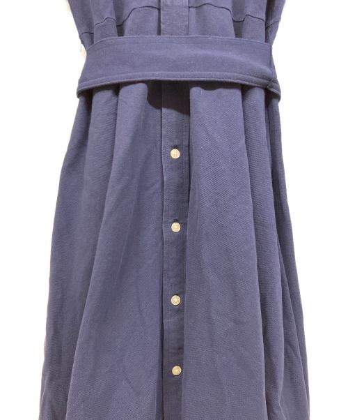 POLO RALPH LAUREN（ポロ・ラルフローレン）POLO RALPH LAUREN (ポロ・ラルフローレン) 長袖ワンピース ネイビー サイズ:Sの古着・服飾アイテム