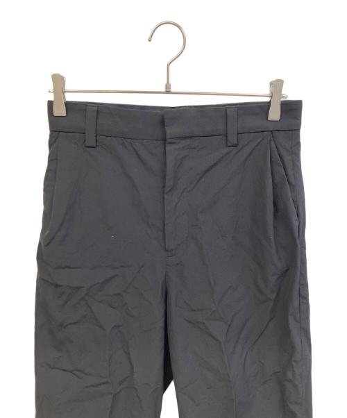 UNUSED（アンユーズド）UNUSED (アンユーズド) ウールシルクスラックス ブラック サイズ:1の古着・服飾アイテム
