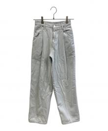 NEON SIGN（ネオンサイン）の古着「Albinism wide denim slacks」｜インディゴ