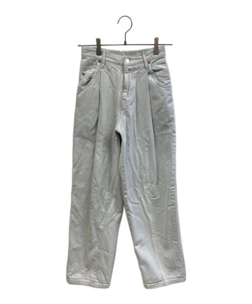 NEON SIGN（ネオンサイン）NEON SIGN (ネオンサイン) Albinism wide denim slacks インディゴ サイズ:42の古着・服飾アイテム