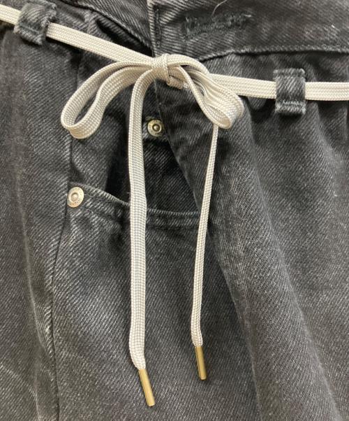 MAISON EUREKA（メゾンエウレカ）MAISON EUREKA (メゾンエウレカ) VINTAGE REWORK BIGGY ブラック サイズ:Mの古着・服飾アイテム