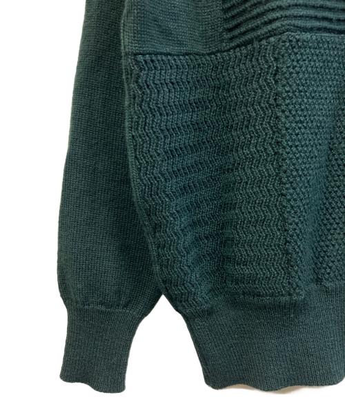 COMME des GARCONS HOMME（コムデギャルソン オム）COMME des GARCONS HOMME (コムデギャルソン オム) 厚手ニット グリーン サイズ:記載なしの古着・服飾アイテム