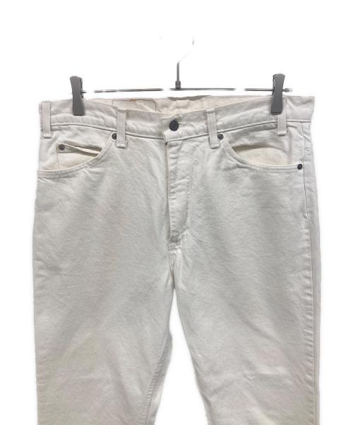 LEVI'S（リーバイス）LEVI'S (リーバイス) デニムパンツ ホワイト サイズ:W36×L30の古着・服飾アイテム