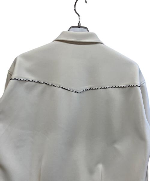Schott（ショット）Schott (ショット) ジャージウエスタンジャケット ホワイト サイズ:Lの古着・服飾アイテム