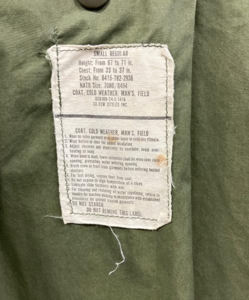 SOーSEW STYLES INC.（ソースースタイルズインク）SOーSEW STYLES INC. (ソースースタイルズインク) M65ジャケット オリーブ サイズ:Sの古着・服飾アイテム