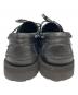 中古・古着 PARABOOT (パラブーツ) TIGHTBOOTH PRODUCTION (タイトブースプロダクション) デッキシューズ ブラック サイズ: 6：25000円