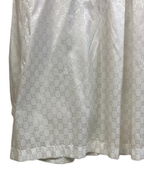GUCCI（グッチ）GUCCI (グッチ) ナイロンジャケット ホワイト サイズ:36の古着・服飾アイテム