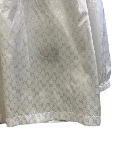GUCCI（グッチ）GUCCI (グッチ) ナイロンジャケット ホワイト サイズ:36の古着・服飾アイテム