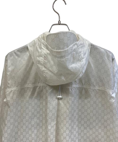 GUCCI（グッチ）GUCCI (グッチ) ナイロンジャケット ホワイト サイズ:36の古着・服飾アイテム