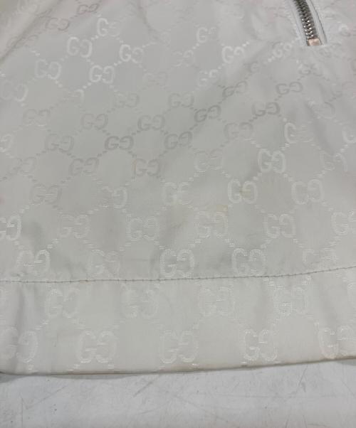 GUCCI（グッチ）GUCCI (グッチ) ナイロンジャケット ホワイト サイズ:36の古着・服飾アイテム