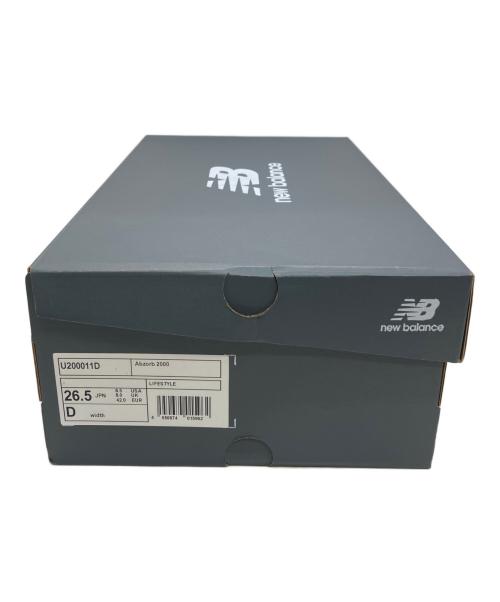 NEW BALANCE（ニューバランス）NEW BALANCE (ニューバランス) ローカットスニーカー ブラック サイズ: 26.5cmの古着・服飾アイテム