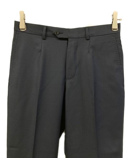 ERMENEGILDO ZEGNA（エルメネジルド・ゼニア）ERMENEGILDO ZEGNA (エルメネジルド・ゼニア) セットアップスーツ ネイビー サイズ:7−42Cの古着・服飾アイテム