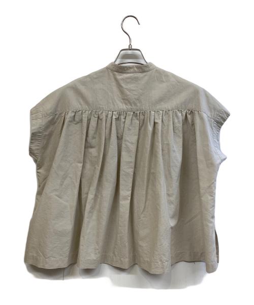DANTON（ダントン）DANTON (ダントン) スリーブレスシャツ ベージュ サイズ:36の古着・服飾アイテム