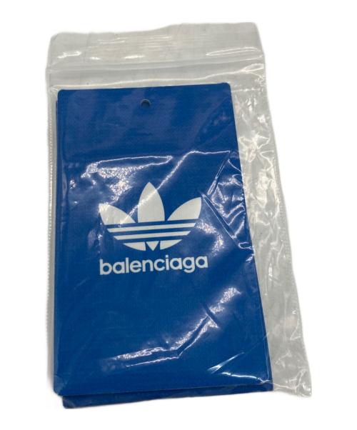adidas（アディダス）adidas (アディダス) BALENCIAGA (バレンシアガ) ボディバッグ ブラック×ブルーの古着・服飾アイテム