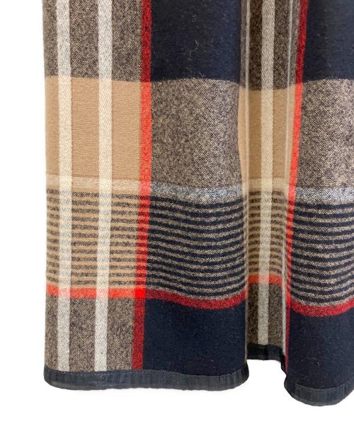PENDLETON（ペンドルトン）PENDLETON (ペンドルトン) チェックスカート ブラウン×ブラック サイズ:8の古着・服飾アイテム