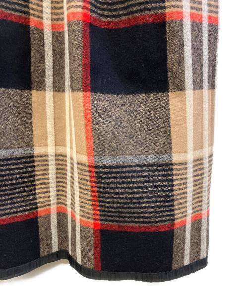 PENDLETON（ペンドルトン）PENDLETON (ペンドルトン) チェックスカート ブラウン×ブラック サイズ:8の古着・服飾アイテム