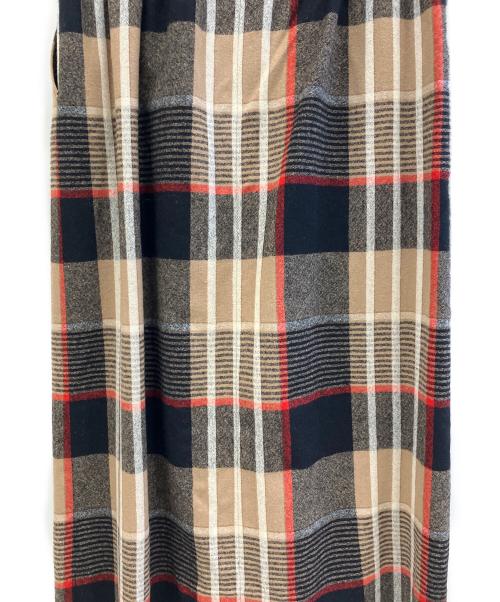 PENDLETON（ペンドルトン）PENDLETON (ペンドルトン) チェックスカート ブラウン×ブラック サイズ:8の古着・服飾アイテム